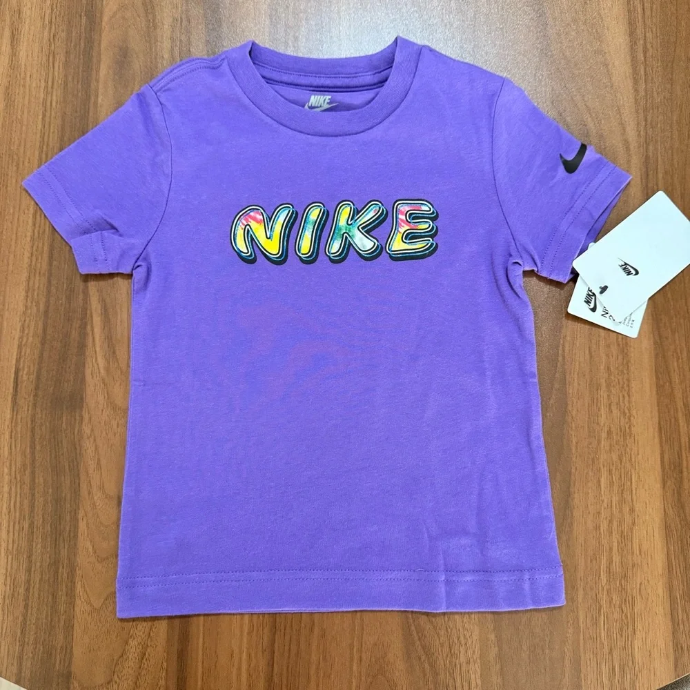 Nike Boys 2 Piece Outfit Tee and shorts Matching Set Size 3T NEW - Picture 2 of 7